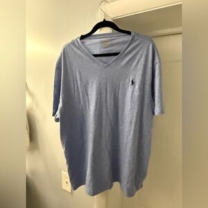 Polo Ralph Lauren Light Blue V-Neck Tee